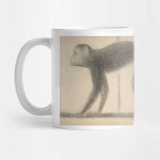 Monkey by Georges-Pierre Seurat Mug